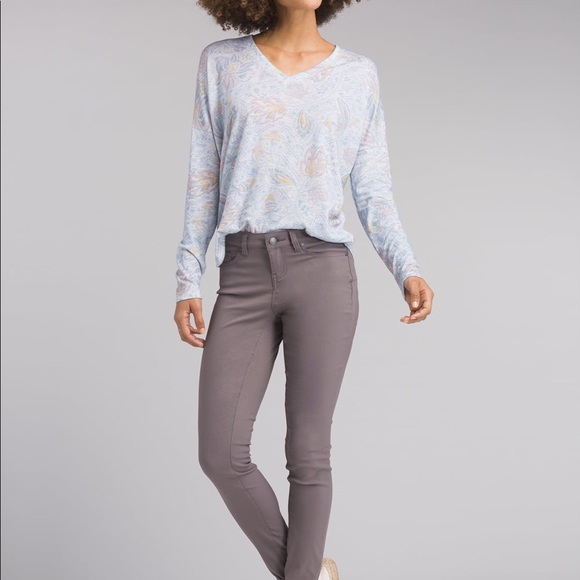 prAna Shiloh Top - NWT Women’s Organic Blue Sierra - Picture 4 of 5